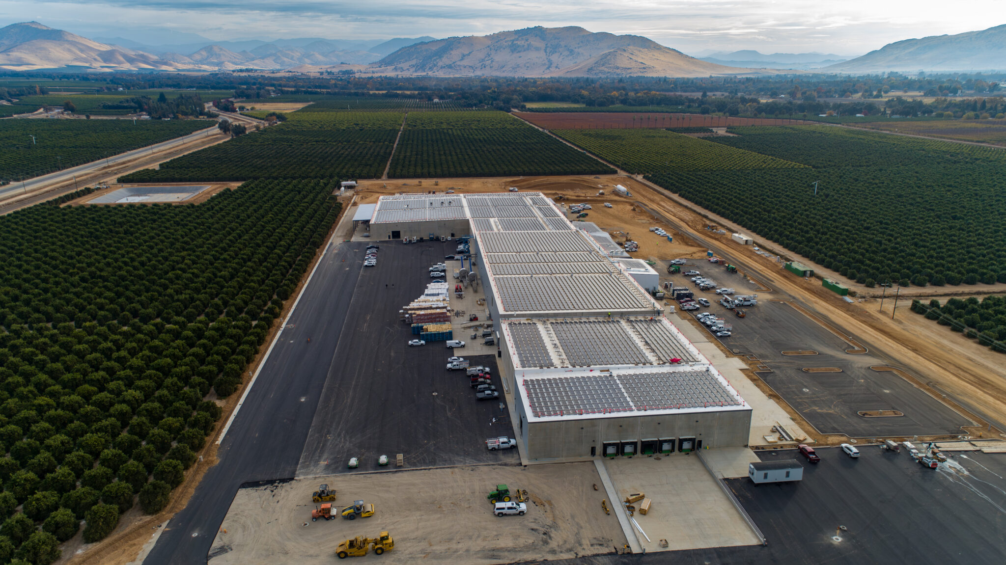 Cold Storage concrete tilt up metal building