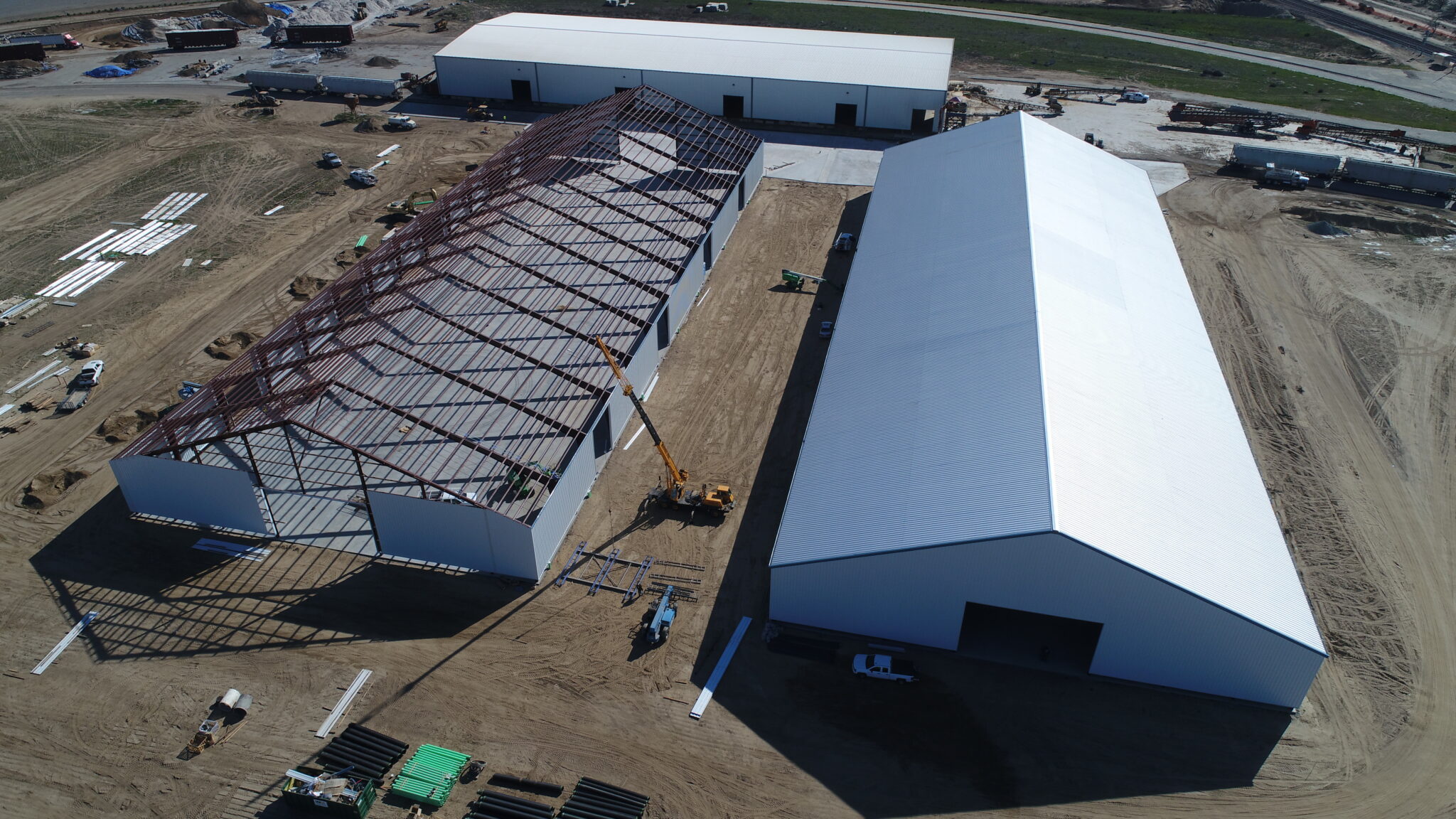 commodity storage metal building